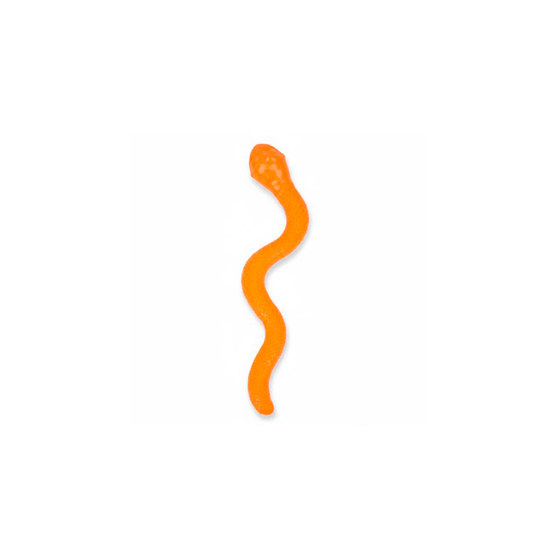 Juguete Doggy Masters Serpiente Dispensadora para Perros naranja