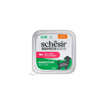 SCHESIR MONOPROTEIN BUEY ACTIVO TARRINA 150 GR