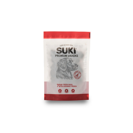Suki Snack Doypack 70% Codorniz 120g