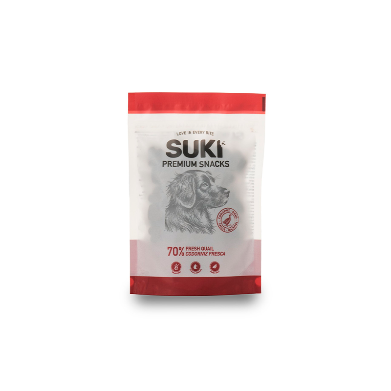 Suki Snack Doypack 70% Codorniz 120g