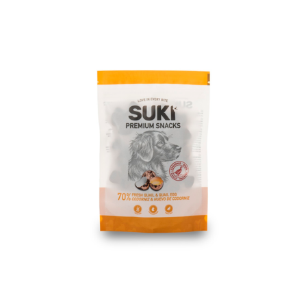 Suki Snack Doypack 70% Codorniz + Huevo 120g