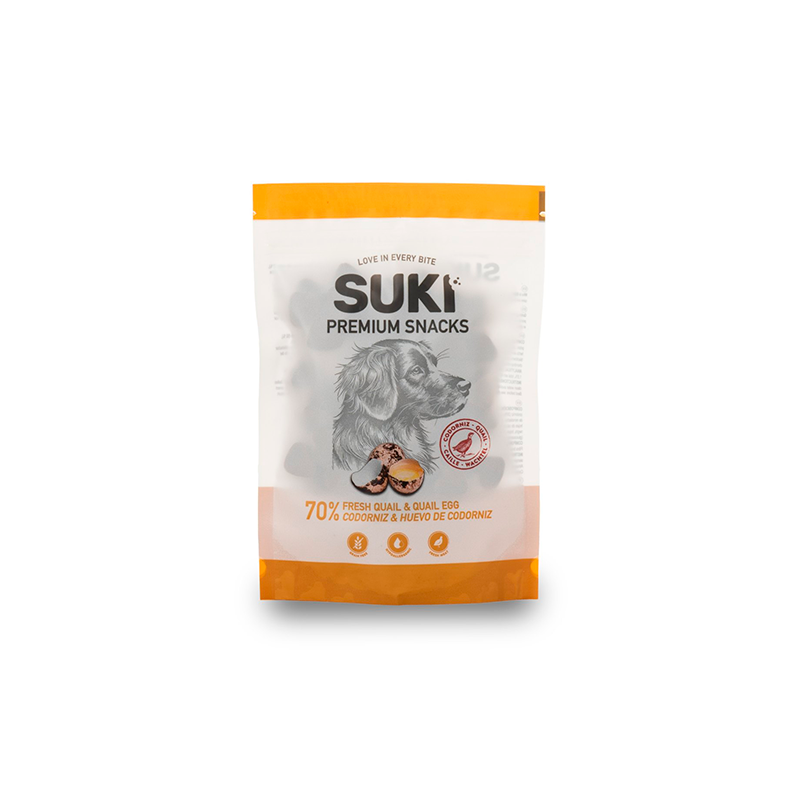 Suki Snack Doypack 70% Codorniz + Huevo 120g