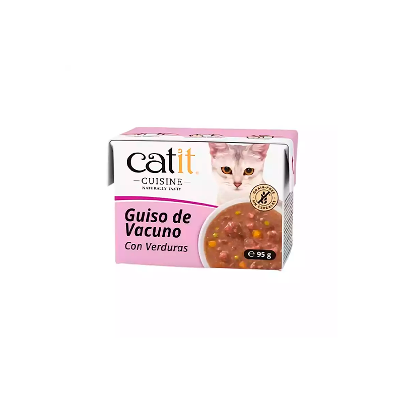 Guiso catit cuisine para gatos 95Gr - Imagen 2