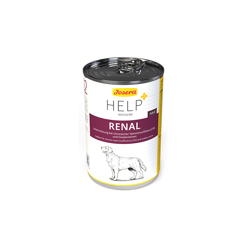 Lata Línea Veterinaria Perro Renal, JOSERA HELP, 400g