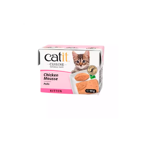 Mousse Catit Cuisine de Pollo para Gatitos