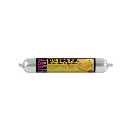 Salchicha Gato Pollo Puro 92%, FLEISCHELUST, 100 g