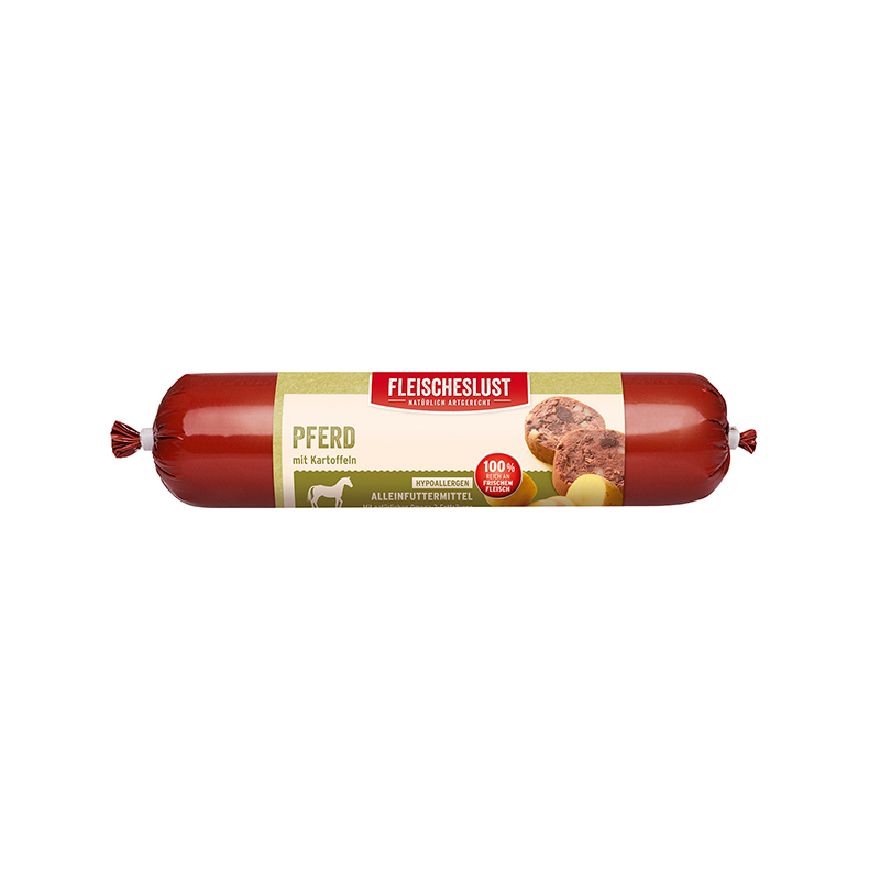 Salchicha Perro Puro Caballo, FLEISCHELUST, 600 g
