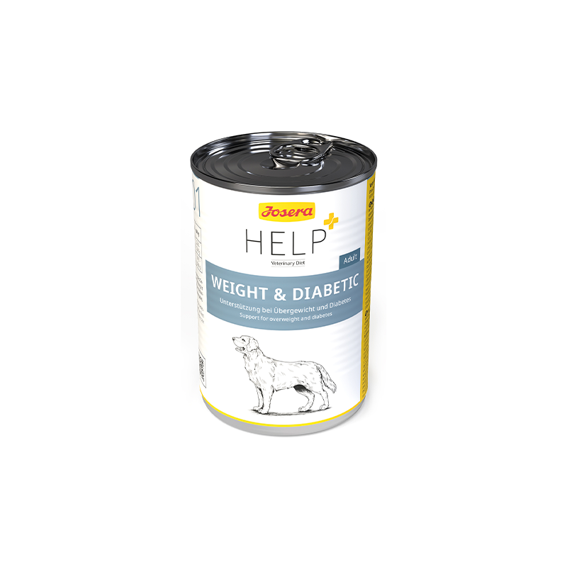 Lata Línea Veterinaria Perro Sobrepeso y Diabetes, JOSERA HELP,