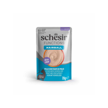 SCHESIR FUNCTIONS HAIRBALL POLLO 70 GR