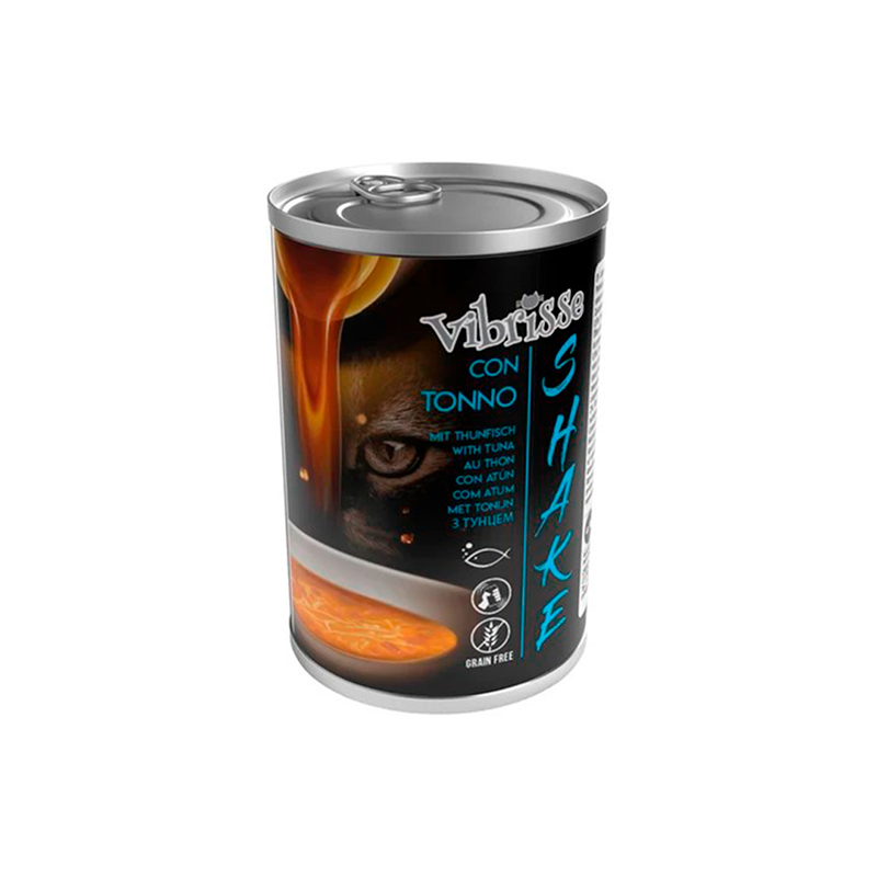 Vibrisse Shake con Atún en Caldo para Gatos
