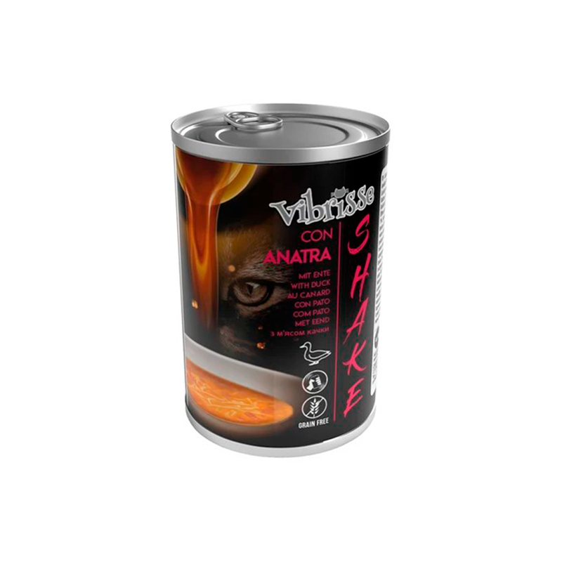 Vibrisse Shake con Pato en Caldo para Gatos