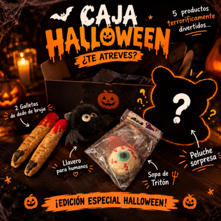 Caja terrorifica halloween XL