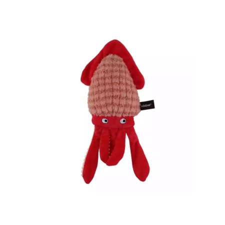 Calamar de Peluche Crujiente para Perros