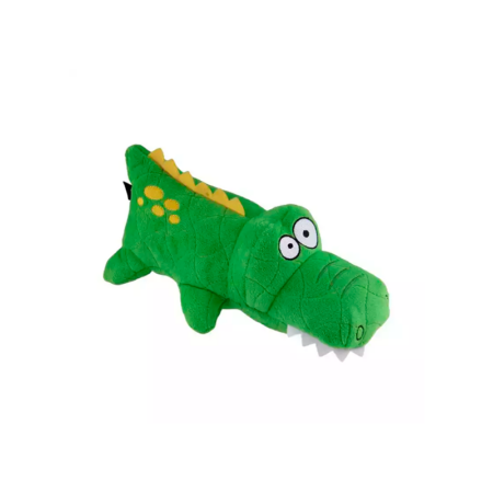Cocodrilo de Peluche Acolchado Resistente para Perros