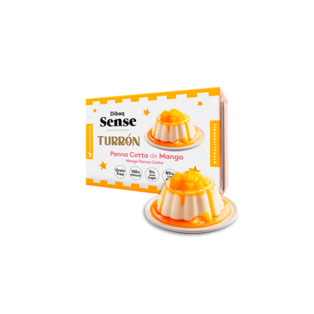 Dibaq Sense Dog Turrón Panna Cotta de Mango