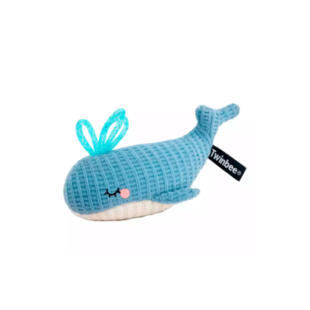 Juguete Ballena con Ruedas Articuladas para Gatos