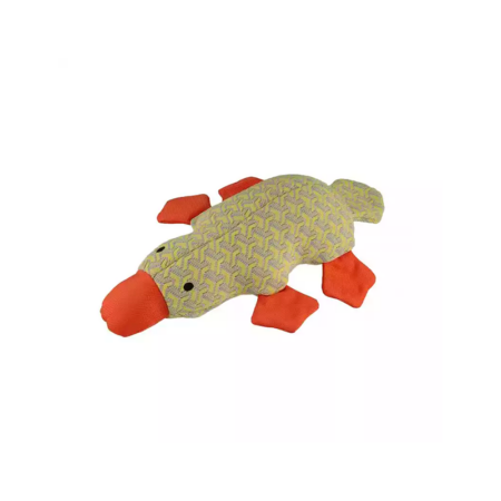 Ornitorrinco de Peluche Acolchado para Perros