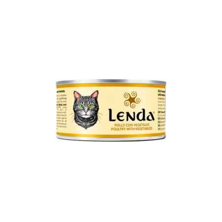 Paté Lenda Delicat de Pollo con Verduras para Gatos 85g