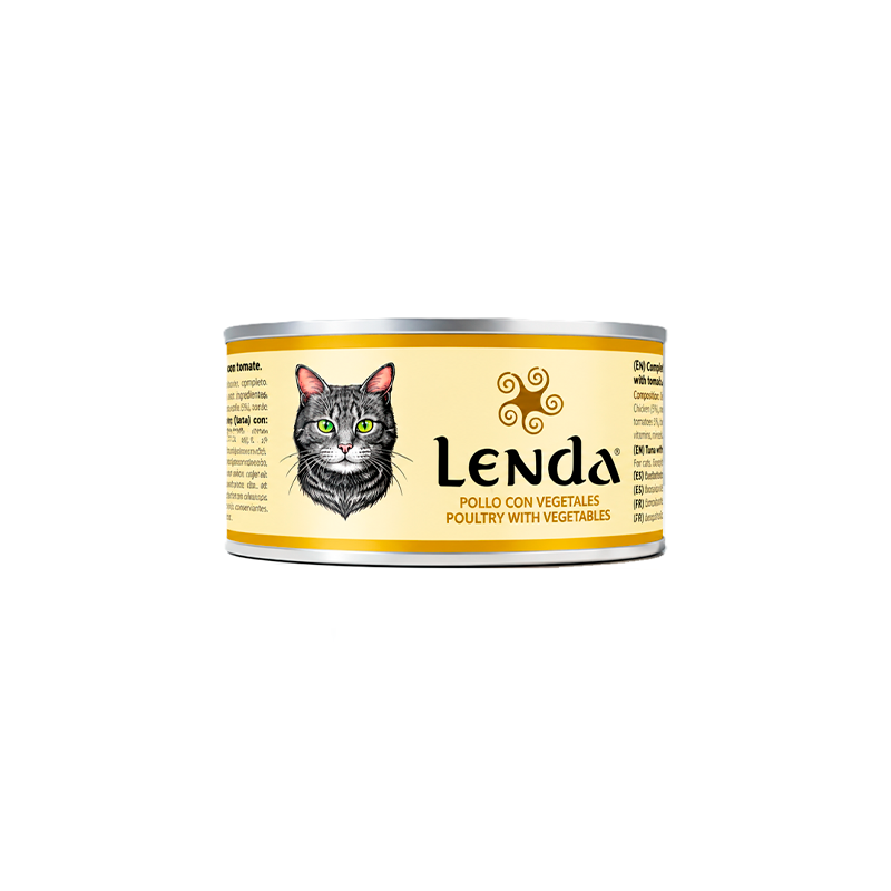 Paté Lenda Delicat de Pollo con Verduras para Gatos 85g