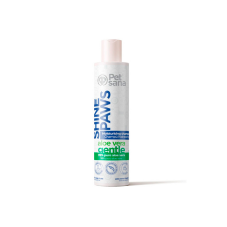 Shine Paws Champú Aloe Vera PetSana para Perros y Gatos