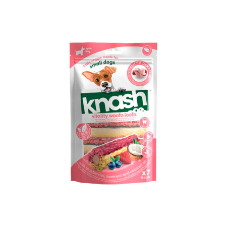 Snack Knash Vitality Palitos Loofa para Perros