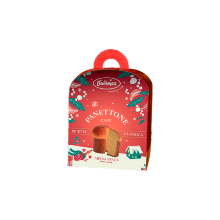 XMAS Panettone clásico para perros 80g